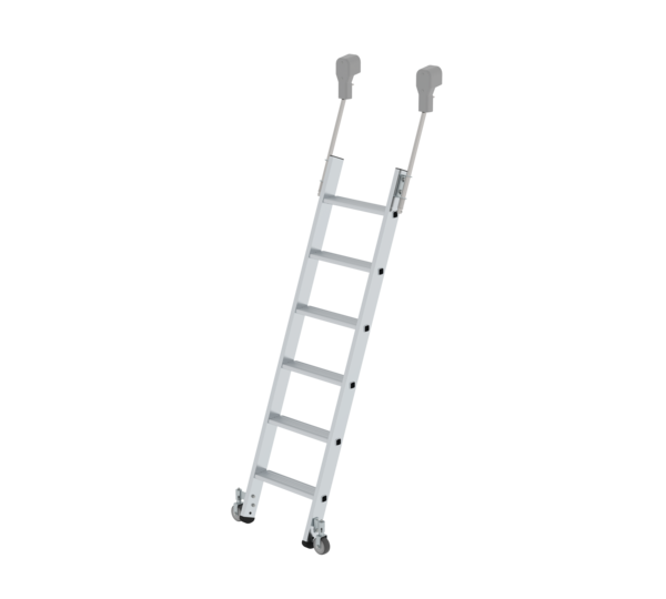 Step shelf ladder, mobile, 6 steps | © MUNK GmbH