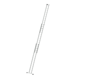 Rope-ext. ladder 3-sec.w.nivello stab. 3x14 rungs | © MUNK GmbH