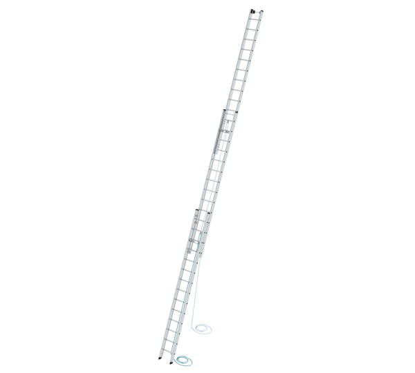 Rope-ext. ladder 3-sec. w/o stab. 3x14 rungs | © MUNK GmbH