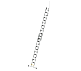 2-section stepladder with nivello traverse | © MUNK GmbH
