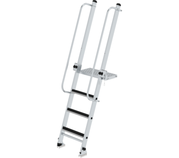 Pit ladder with 4 steps incl. PF and handrails | © MUNK GmbH