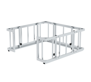 Tanker ladder Protective basket w. retracted toe board | © MUNK GmbH