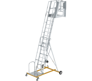 Tanker ladder w. 2 swivel castors & 2 castors | © MUNK GmbH