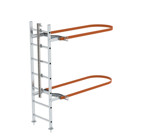 Two-pole mast ladder, lower section 2.0 m, 7 rungs | © MUNK GmbH
