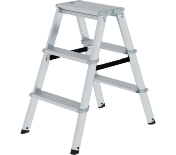 ML double-sided step ladder, 2-sided acc., 2x3 st | © MUNK GmbH