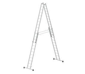 Double-sided ladder 4-sec.w.nivello stab. 4x12 rgs | © MUNK GmbH