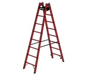 Double-sided rung ladder, RFG, 2x8 rungs | © MUNK GmbH