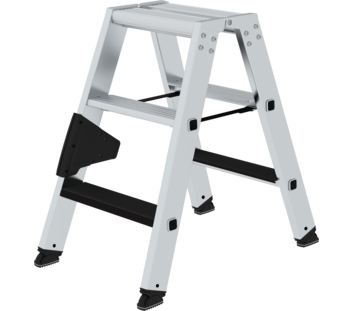 Double-sided ladder, 2-sid. acc.w.clip-step,2x3 st | © MUNK GmbH
