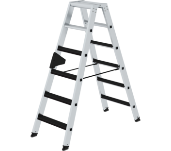 Double-sided ladder, 2-sid. acc.w.clip-step,2x6 st | © MUNK GmbH