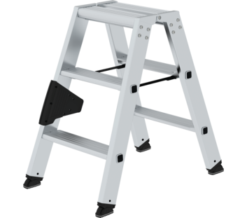 Double-sided step ladder, 2-sided access,2x3 steps | © MUNK GmbH