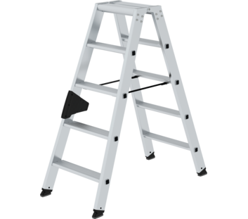 Double-sided step ladder, 2-sided access,2x5 steps | © MUNK GmbH