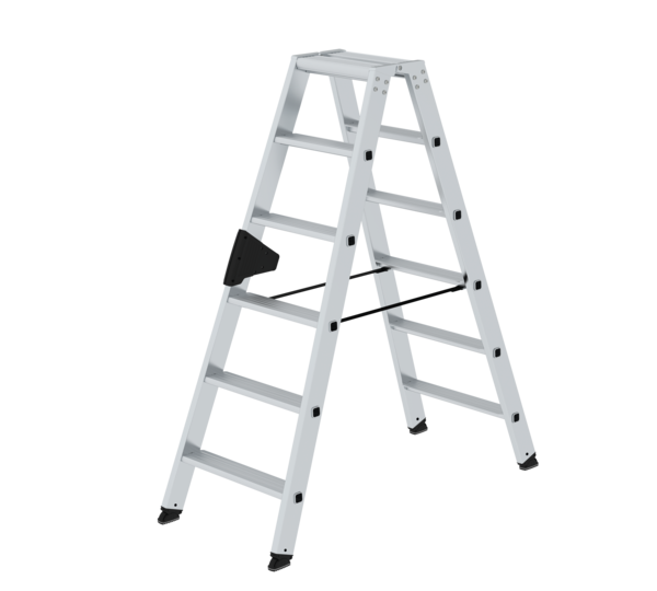 Stufen-Stehleiter beidseitig begehbar , 2x6 Stufen | © MUNK GmbH