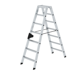 Double-sided step ladder, 2-sided access,2x7 steps | © MUNK GmbH