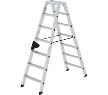 Échelle double à marches, deux côtés, 2x7 marches | © MUNK GmbH