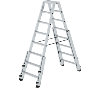 Stepladder suitable for stairs 2x8 steps | © MUNK GmbH