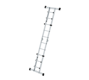 Telescopic ladder 4-sec. with stabiliser, 4x3 rgs | © MUNK GmbH
