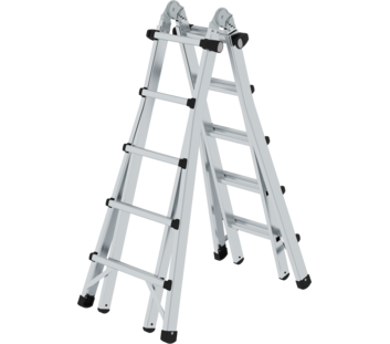 Telescopic ladder 4-section without stabiliser | © MUNK GmbH