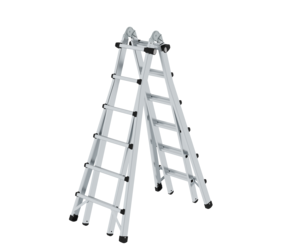 Telescopic ladder 4-section without stabiliser | © MUNK GmbH