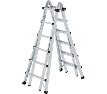Telescopic ladder 4-section without stabiliser | © MUNK GmbH