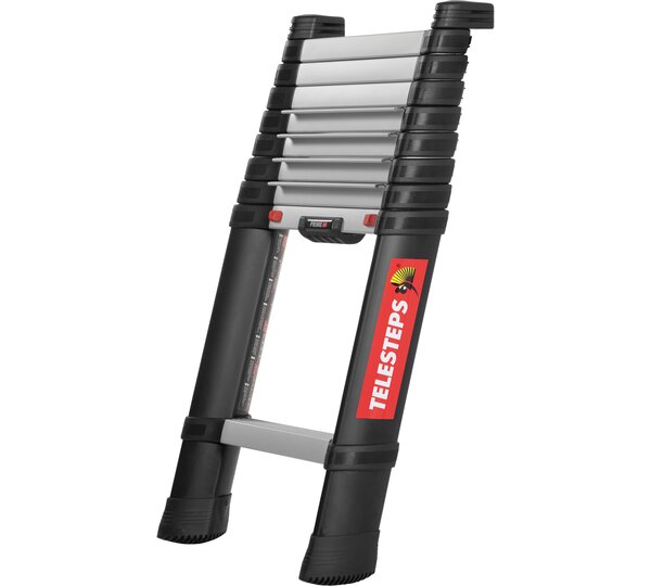 Telescopic ladder with steps, Prime Line, 9 steps | © Telesteps AB