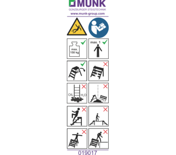 Sticker with user information | © MUNK GmbH
