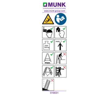 Sticker with user information | © MUNK GmbH