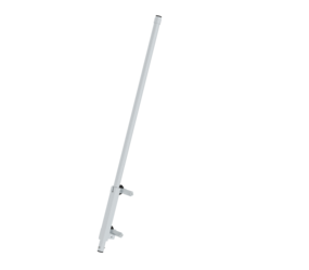 Exit post retractable aluminium at 250 mm  | © MUNK GmbH