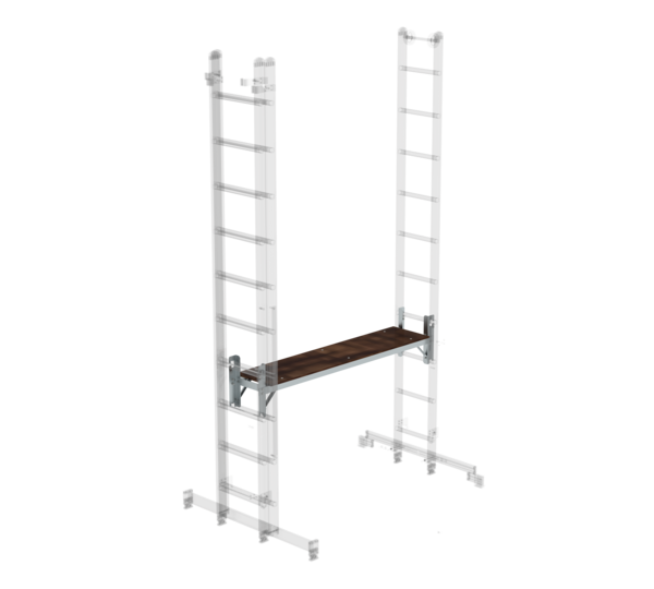 Bridging plf kit for multi-purp. ladder 3-sec.  | © MUNK GmbH