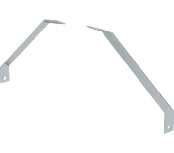 Corner strut f. aluminium double-sided step ladders | © MUNK GmbH