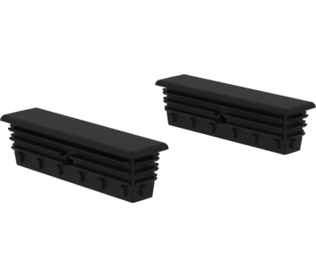 Bar cover cap black 98 x 25 mm | © MUNK GmbH