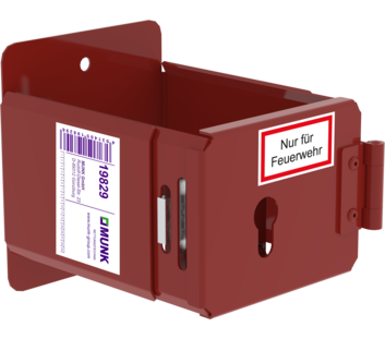 Fire service ladder holder step for customer-side locking cylinder | © MUNK GmbH