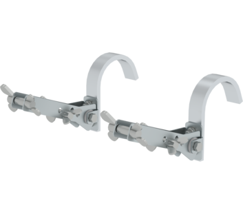 Sécurisation de la tête d’échelle crochet Ø 80 mm | © MUNK GmbH