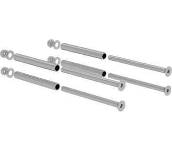 Hook fixing mounting kit f. 98mm depth of side-rail | © MUNK GmbH