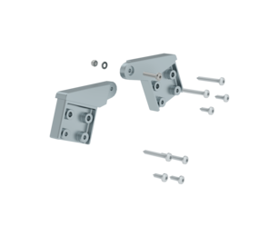 Replacement hinge set for stepladders on both sides | © MUNK GmbH
