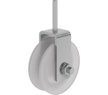 Pulley For 2- and 3-section rope-extension ladders | © MUNK GmbH