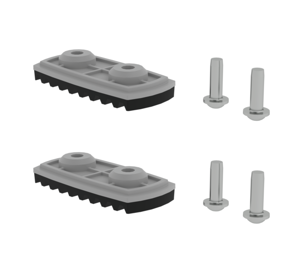 nivello foot plate stand. for side-rail H=58/73 mm | © MUNK GmbH