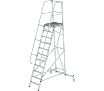 Platform ladder, mobile, 11 steps | © MUNK GmbH