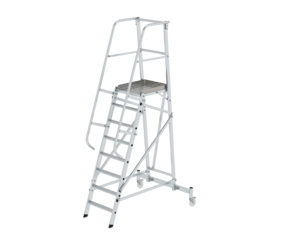 Platform ladder, mobile, 8 steps | © MUNK GmbH