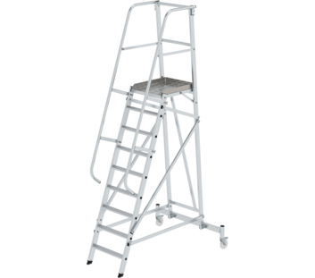 Platform ladder, mobile, 9 steps | © MUNK GmbH