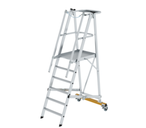 Platform ladder, folding and mobile, 6 steps | © MUNK GmbH