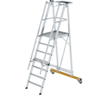 Platform ladder, folding and mobile, 7 steps | © MUNK GmbH