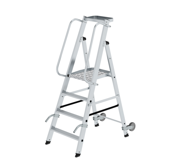 Platform ladder with castors and handle , 4 st | © MUNK GmbH
