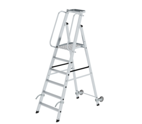 Platform ladder with castors and handle , 6 st | © MUNK GmbH