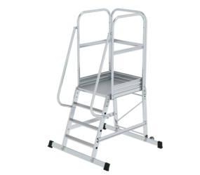 Platform ladder with castors, 4 steps | © MUNK GmbH