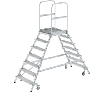 Esc. p-f 2 côtés av roul ress. caill. acier 7 mar. | © MUNK GmbH