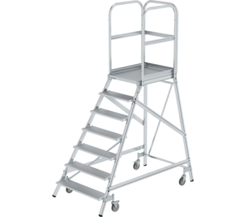 Esc. à p-f un côté av roul ress. alu strié 7 mar. | © MUNK GmbH