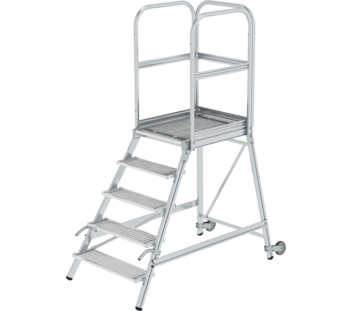 Plat.stairs, 1-sid.acc.w cast/handle st.grat. | © MUNK GmbH