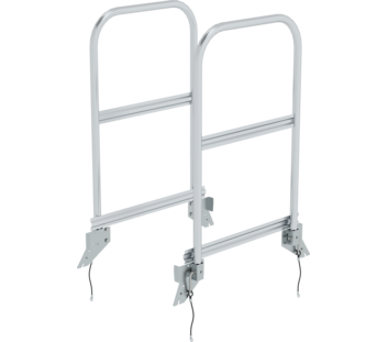 Push-in railing for platform stairs 2-sided acc.  | © MUNK GmbH