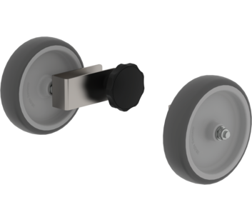 Lifting rollers for platform ladders push-in | © MUNK GmbH