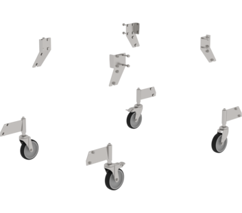 Retrofit set f.st.st.castors | © MUNK GmbH